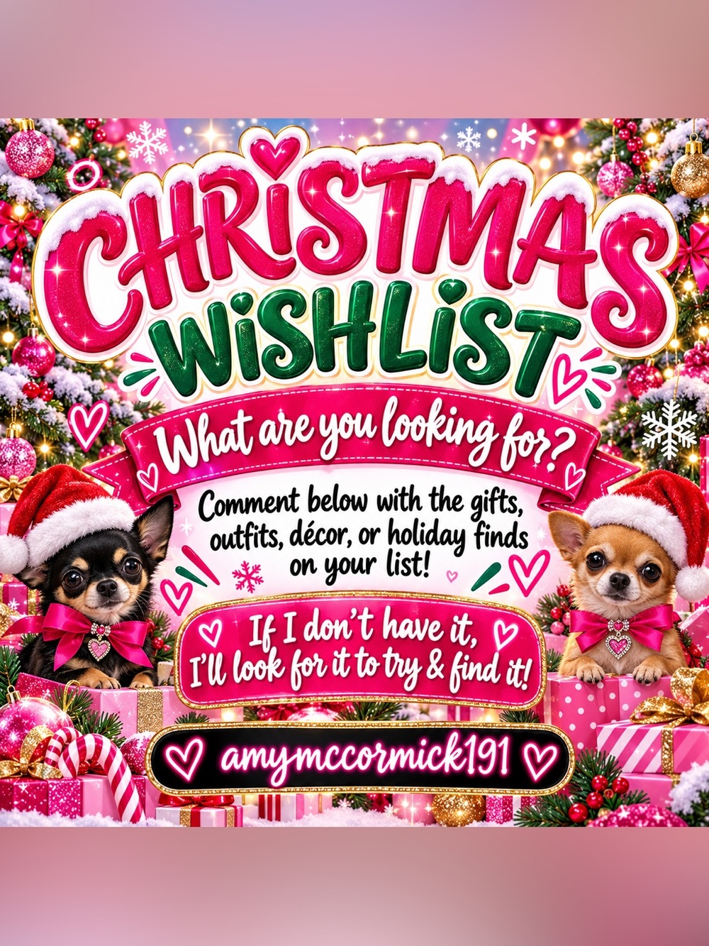 Christmas Wishlist Holiday
